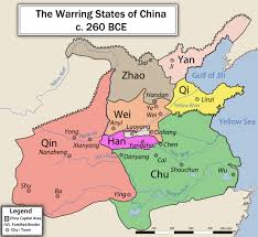 map of warring states